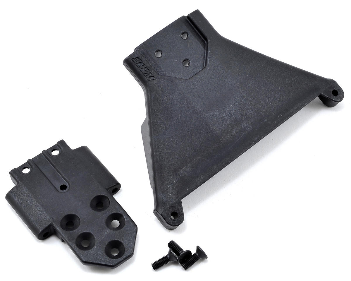 Slash LCG 4x4 Front Bulkhead (Black)