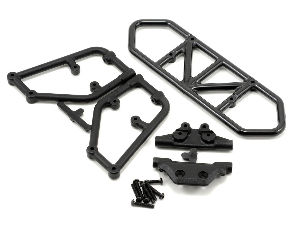 Rear Bumper Black Slash 4X4