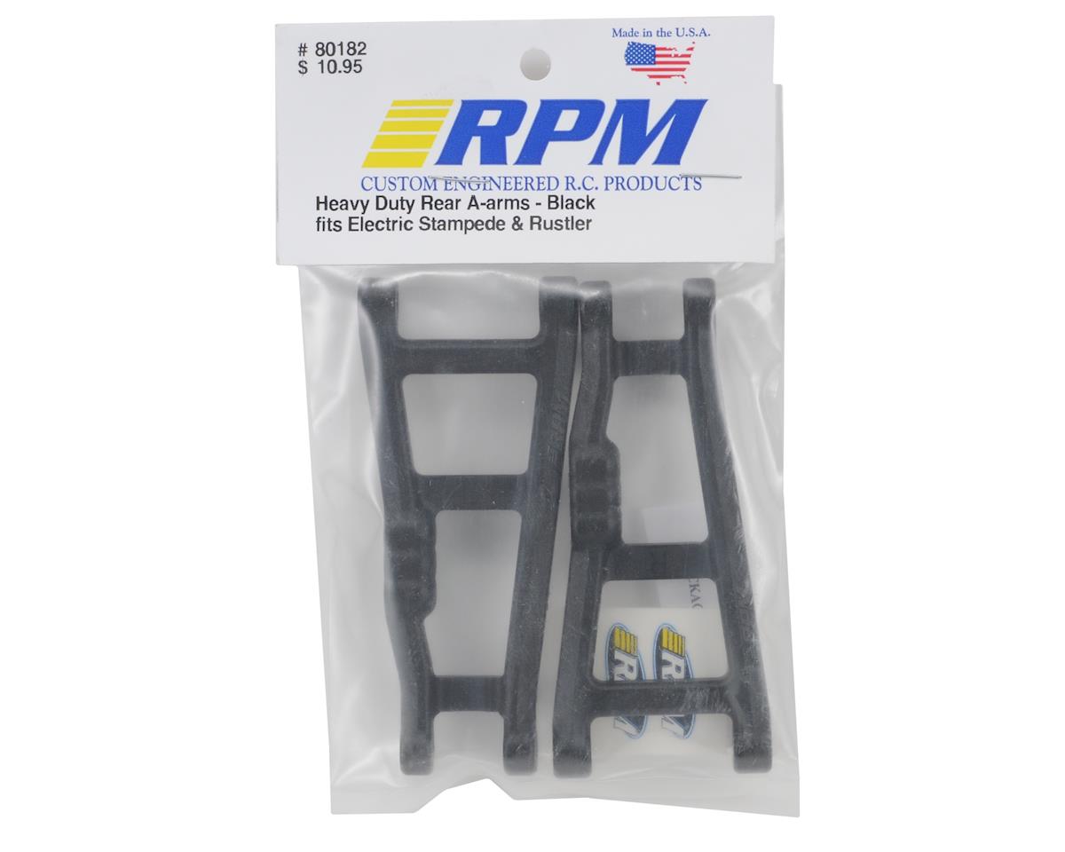 Rustler/Stampede Rear A-Arms (Black) (2)