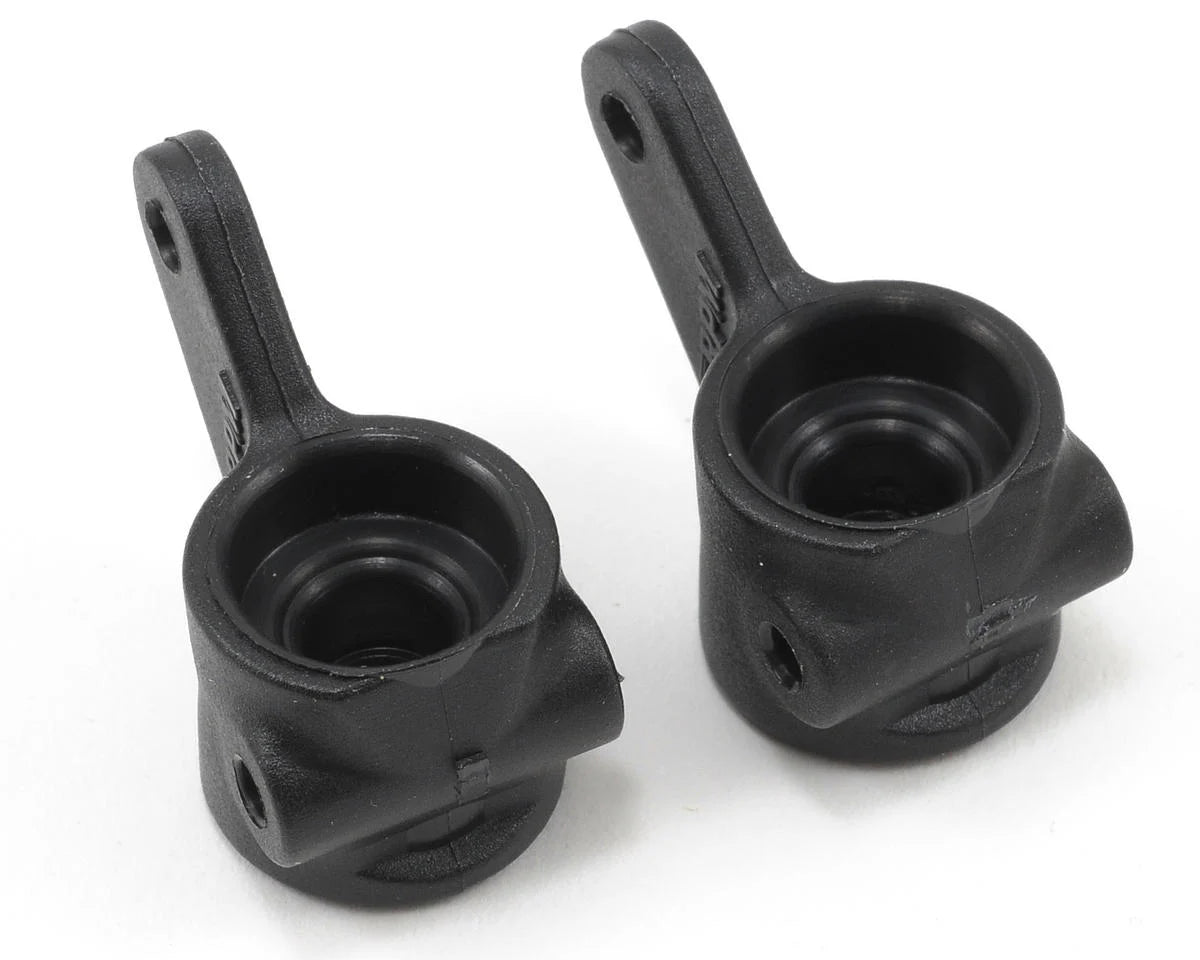 RPM Front Bearing Carrier Set for Traxxas Slash/Bandit/Rustler/Stampede (Black) (2)