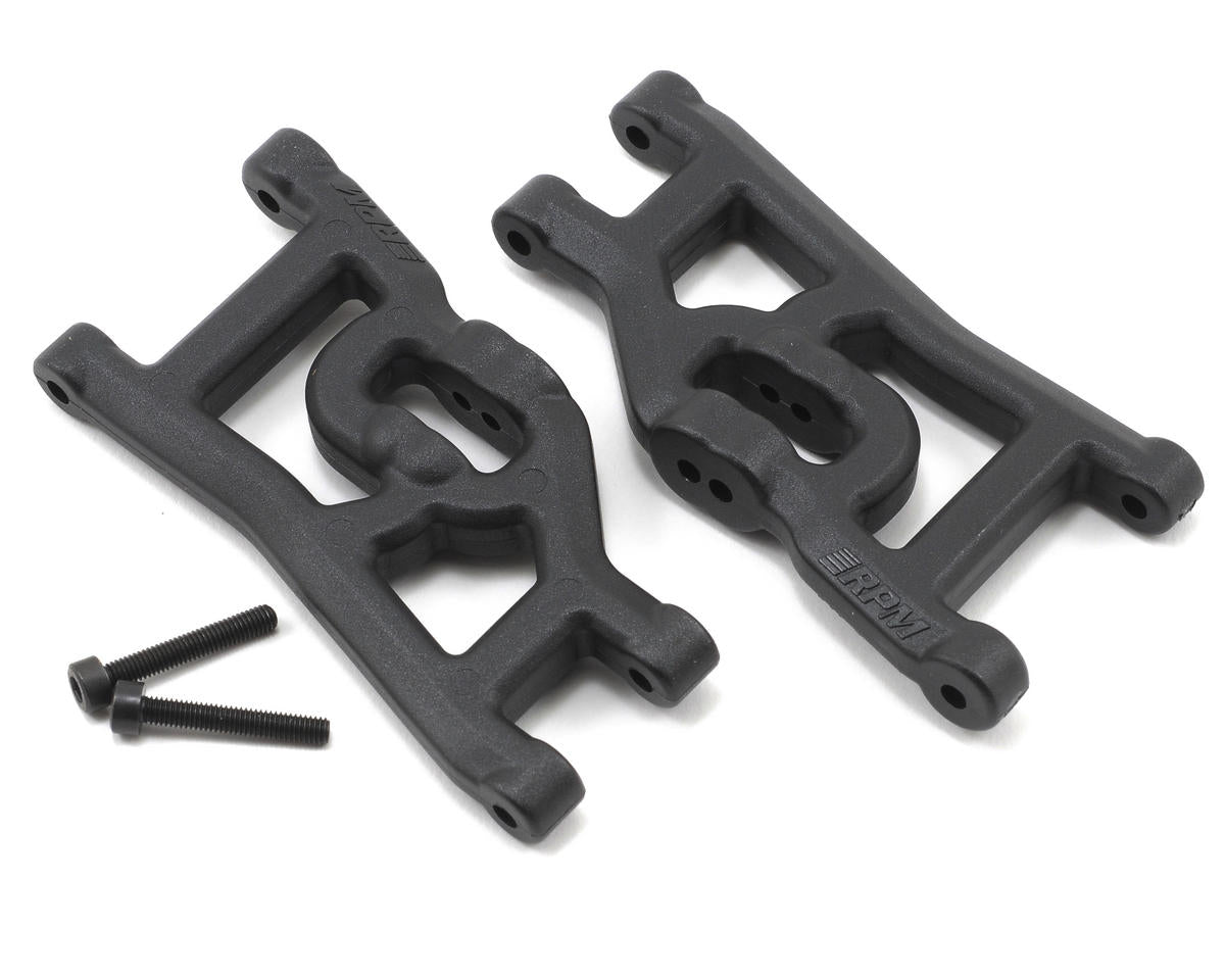 Front A-Arms (Black) (Nitro Rustler & Bandit) (2)