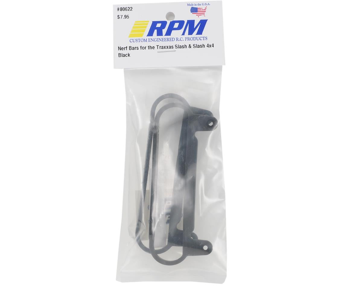 RPM Traxxas Slash & Slash 4x4 Nerf Bars (Black)