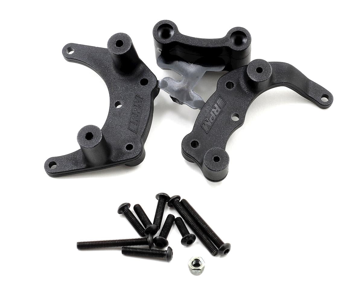 Bumper Mount (Black) (Rustler,Stampede,Bandit,Slash)