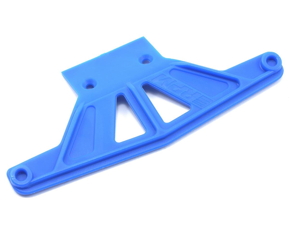 Rustler/Stampede Wide Front Bumper (Blue)