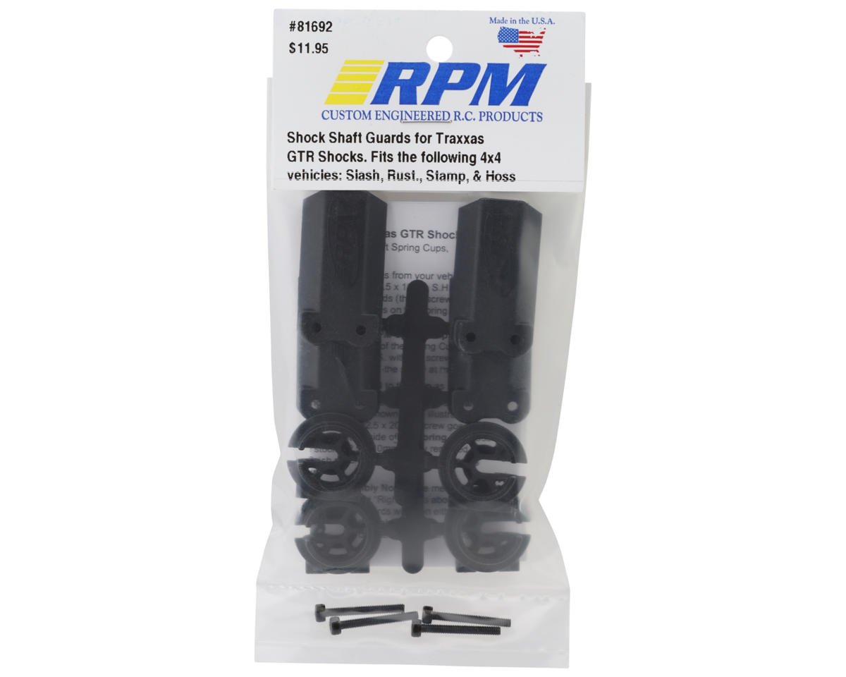 Shock Shaft Guards for Traxxas GTR Shocks (4)