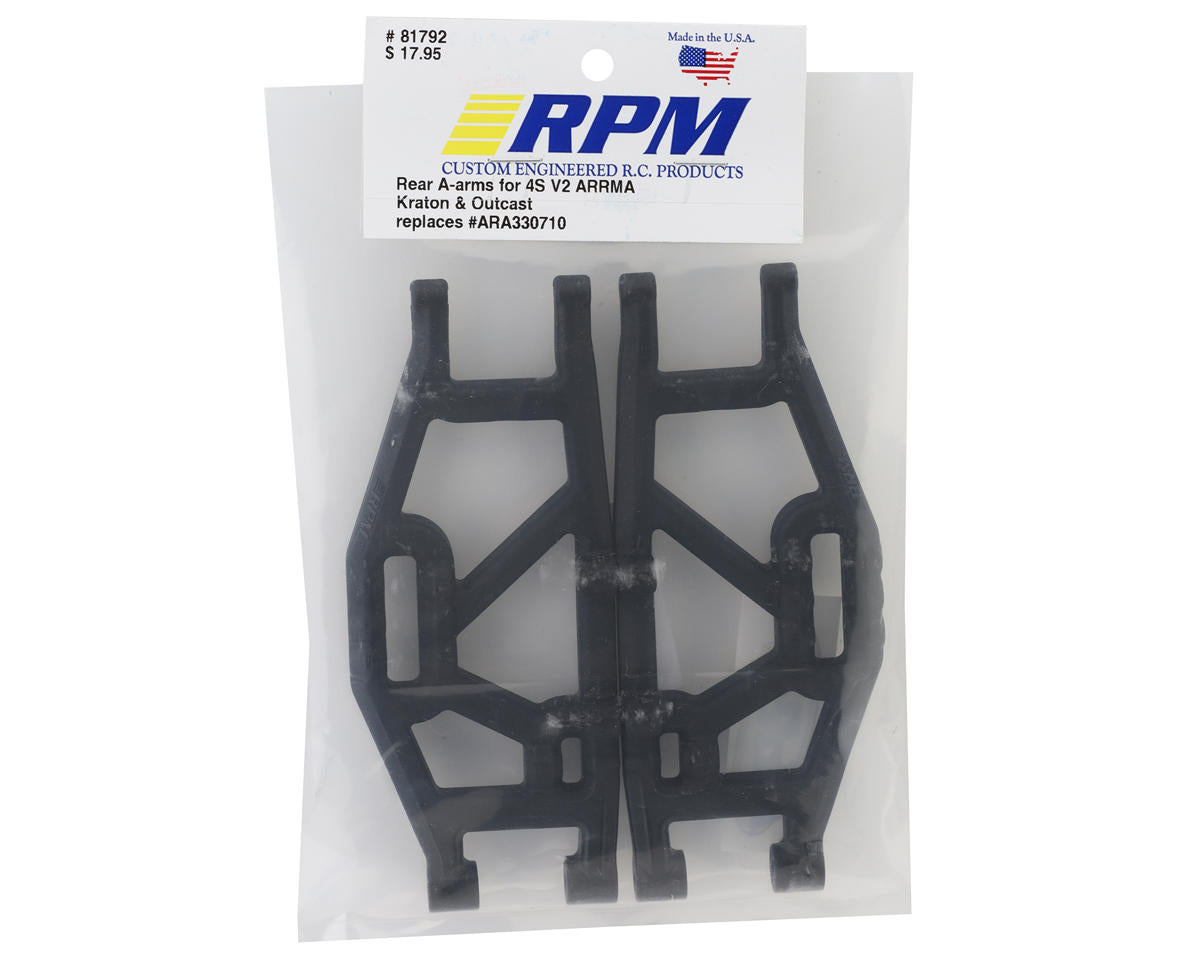 Arrma Kraton/Outcast 4S BLX V2 Rear Suspension Arms (2)