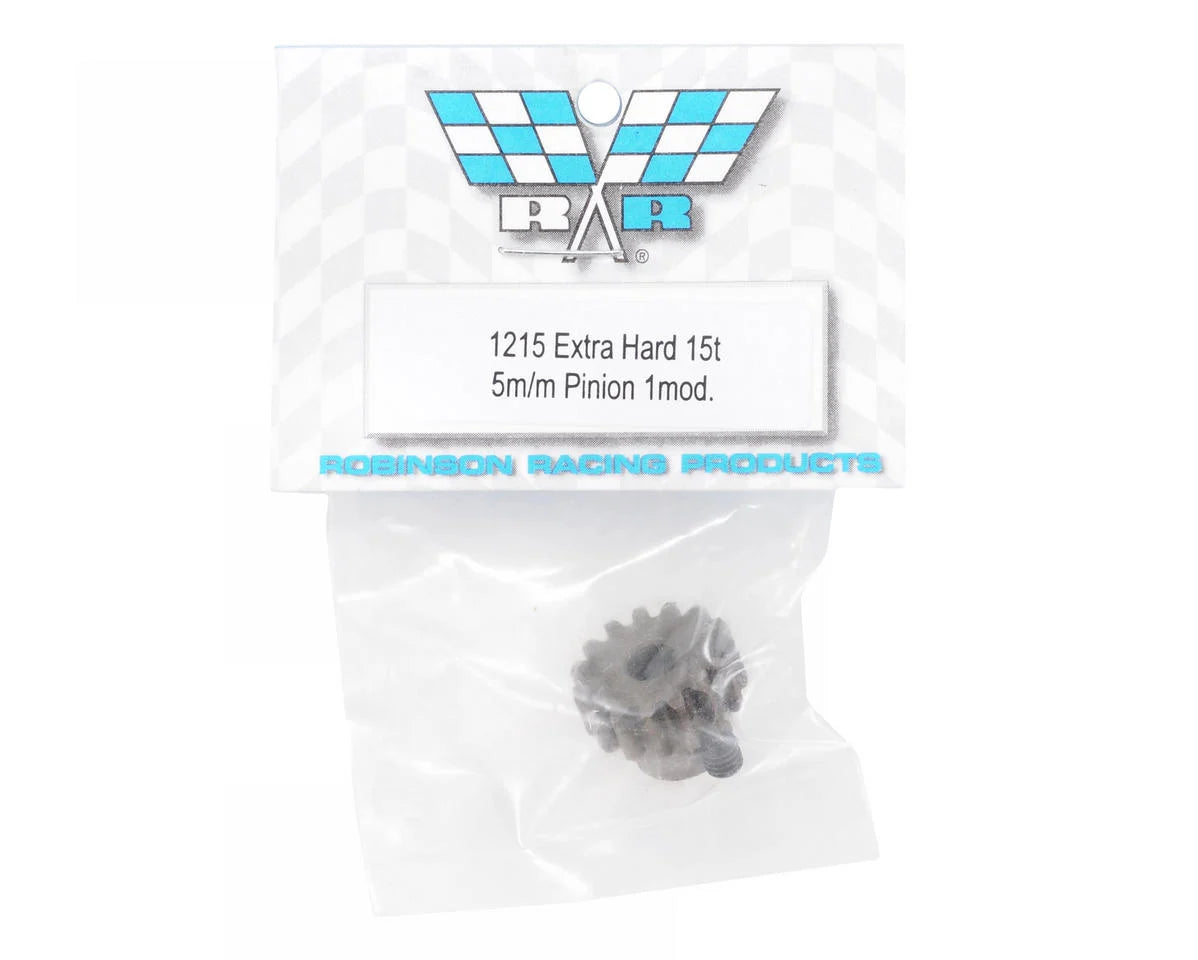 Extra Hard Steel Mod1 Pinion Gear w/5mm Bore (15T)