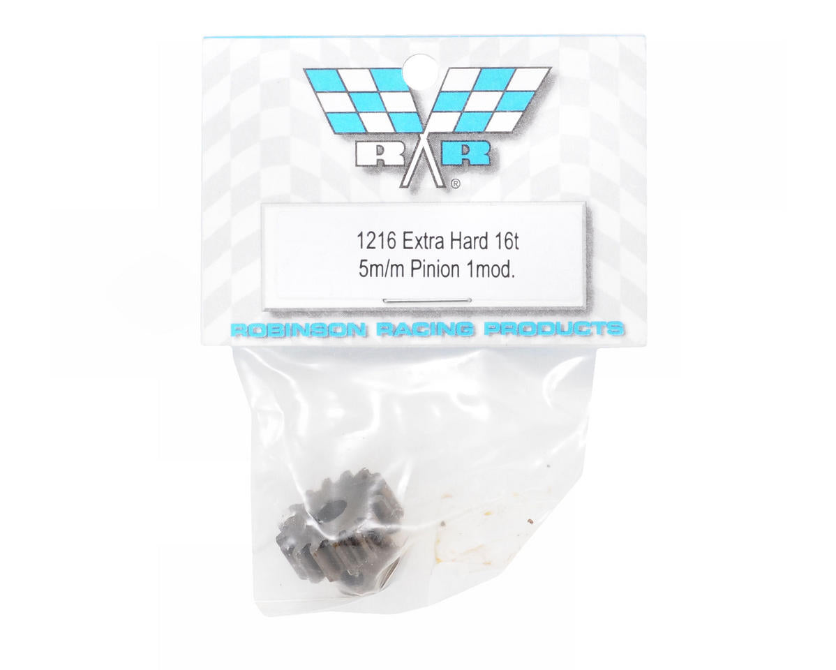 Extra Hard Steel Mod1 Pinion Gear w/5mm Bore (16T)