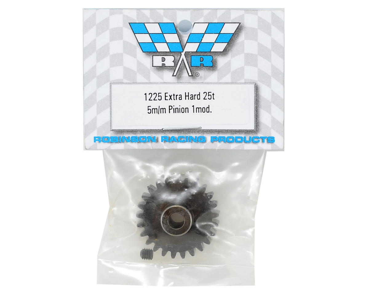 Extra Hard Steel Mod1 Pinion Gear w/5mm Bore (25T)
