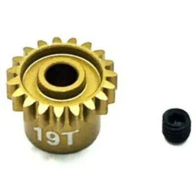 Ultra light weight Aluminum Pinion Gear Thin 48 Pitch 19 Tooth