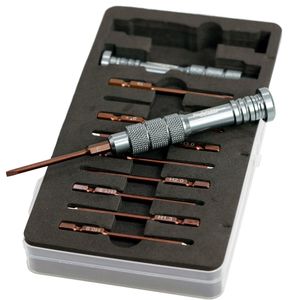 RC Hex Driver Tool Set Metric 0.9/1.3/1.5/2.0/2.5/3.0mm w/ 2 Handles