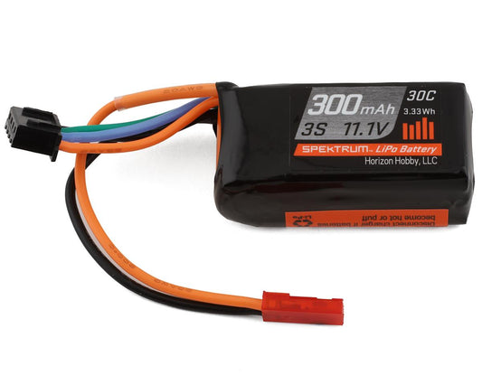 3S 30C LiPo Battery Pack w/JST Connector (11.1V/300mAh)