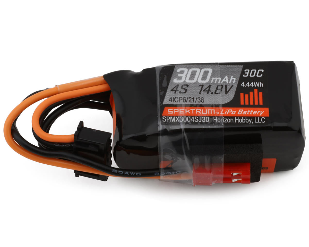 4S 30C LiPo Battery (14.8V/300mAh) w/JST Connector