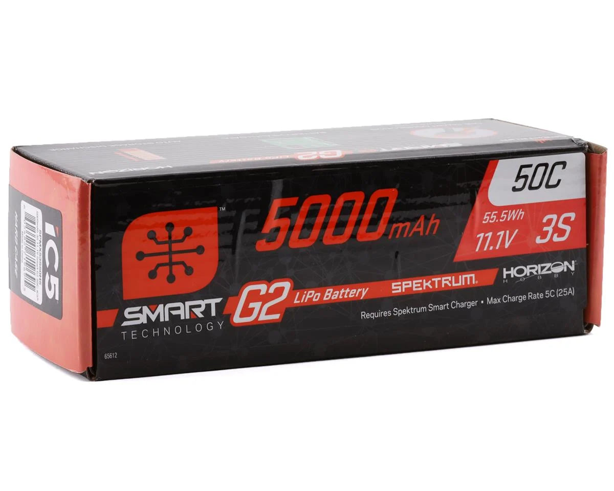 3S Smart G2 LiPo 50C Battery Pack (11.1V/5000mAh) w/IC5 Connector