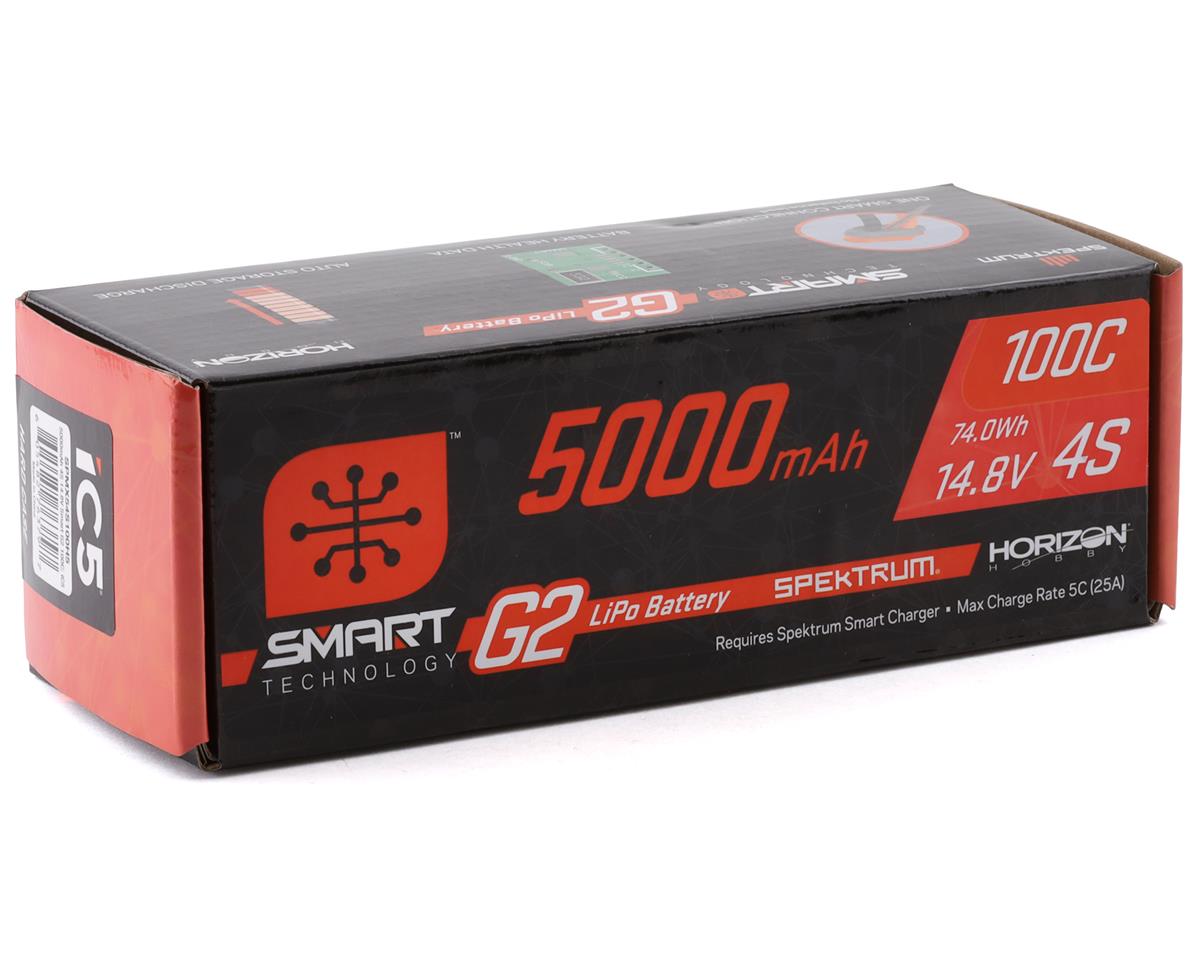 4S Smart G2 LiPo 100c Battery Pack (14.8V/5000mAh) w/IC5 Connector