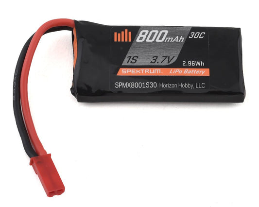 1S LiPo 30C LiPo Battery (3.7V/800mAh) w/JST Connector
