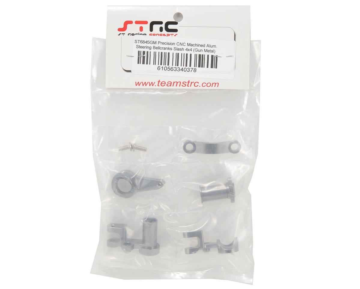 HD Aluminum Steering Bellcrank Set for Traxxas Slash (Gun Metal)