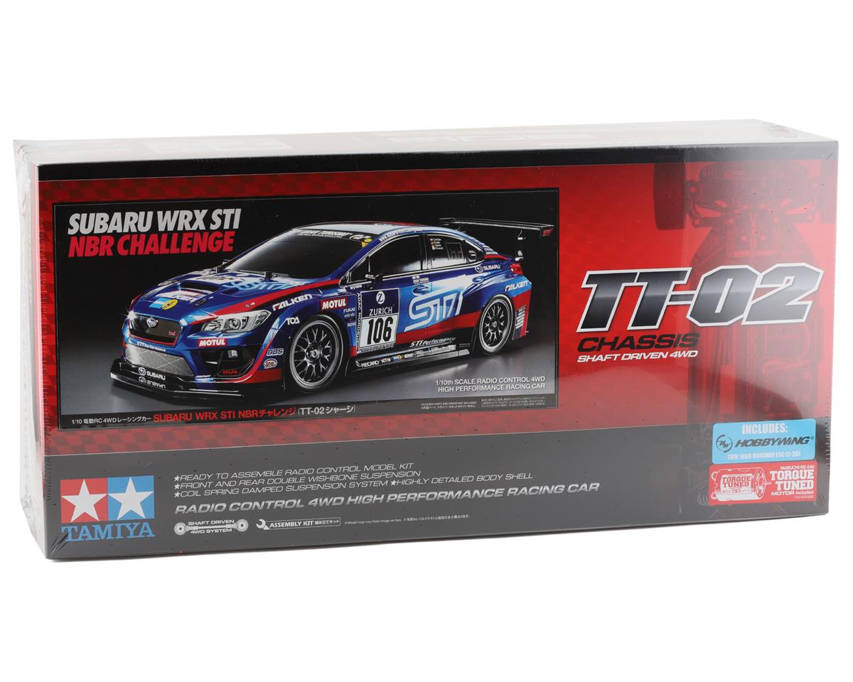 1/10 Subaru WRX STI 24-Hour Nurburgring TT-02 4x4 On-Road Touring Kit