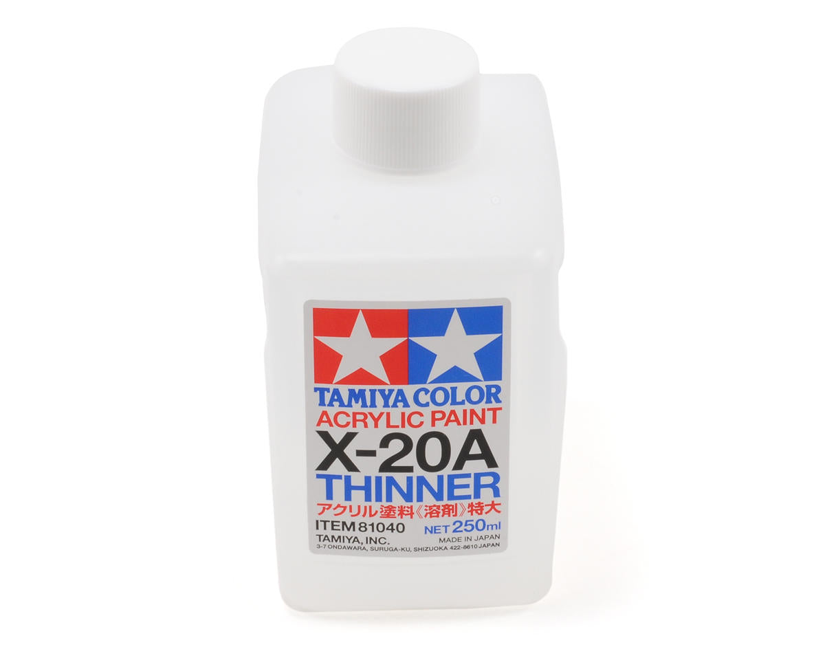 X-20A Acrylic/Poly Paint Thinner (250ml)