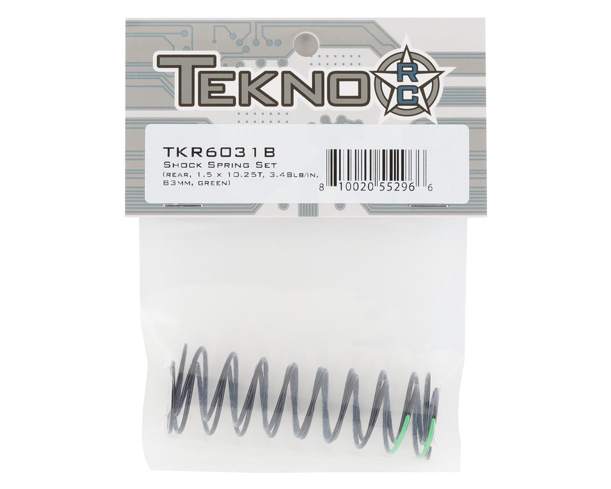 83mm Rear Shock Spring Set (Green) (1.5 x 10.25T) (2)