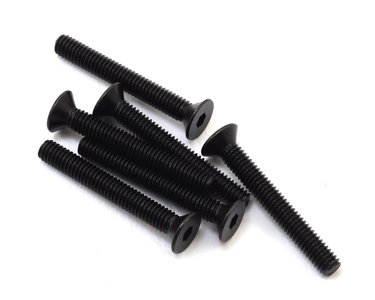4x30mm Countersunk Flat Head Hex Screws (6)