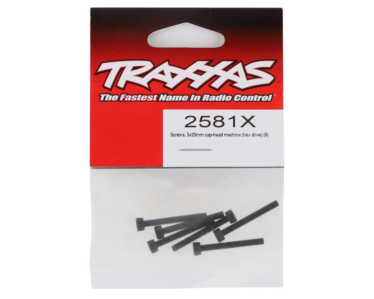 3x25mm Cap Head Screws (6)