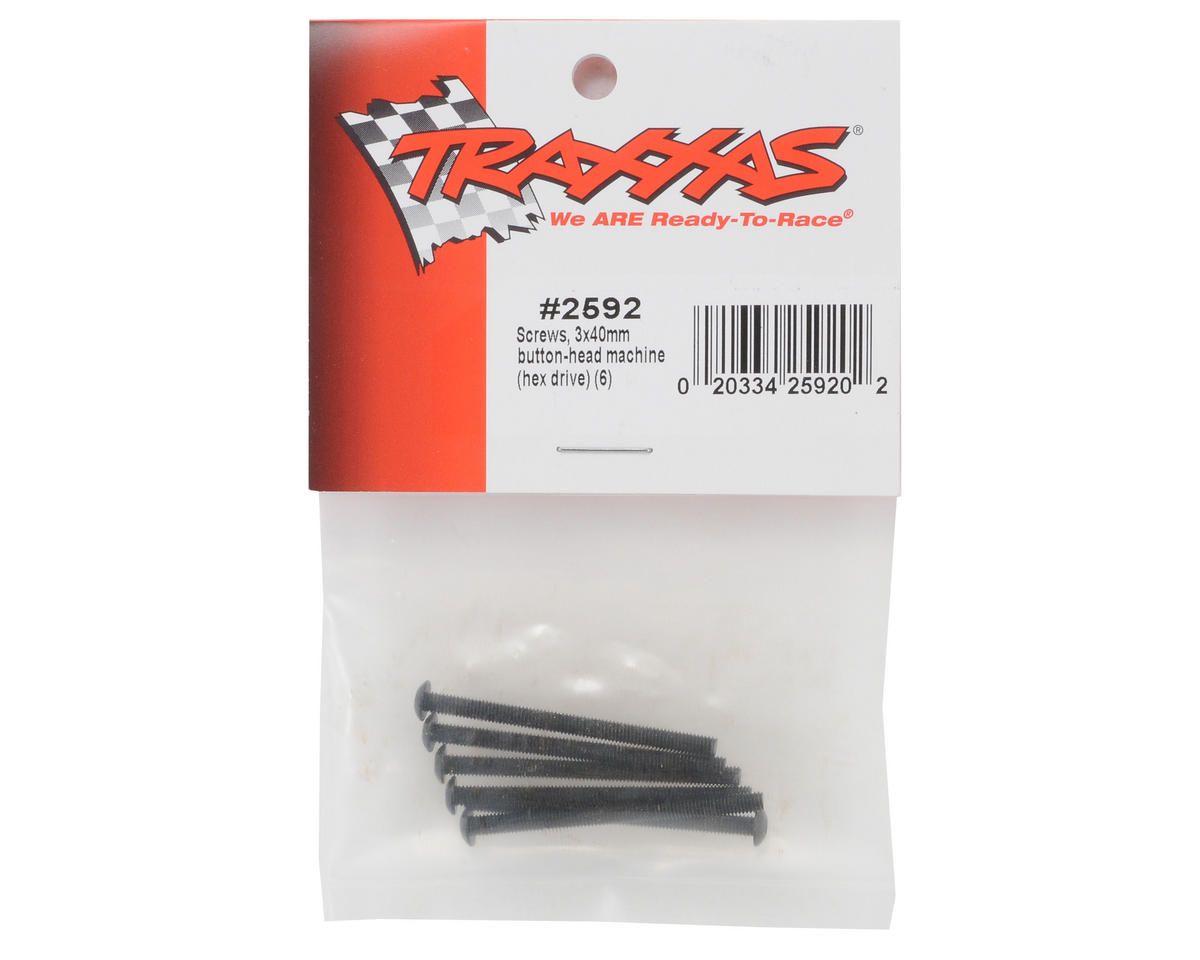 3x40mm Button Head Screws (6)