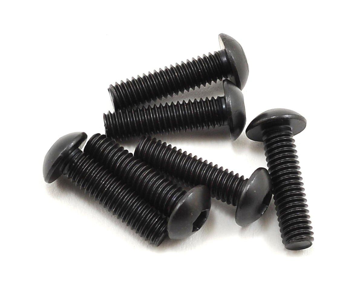 4x15mm Button Head Machine Screws (6)