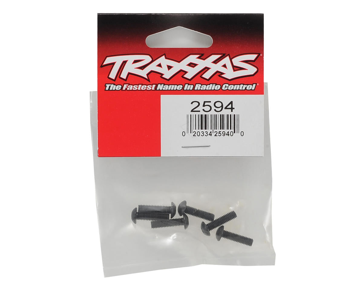 4x15mm Button Head Machine Screws (6)