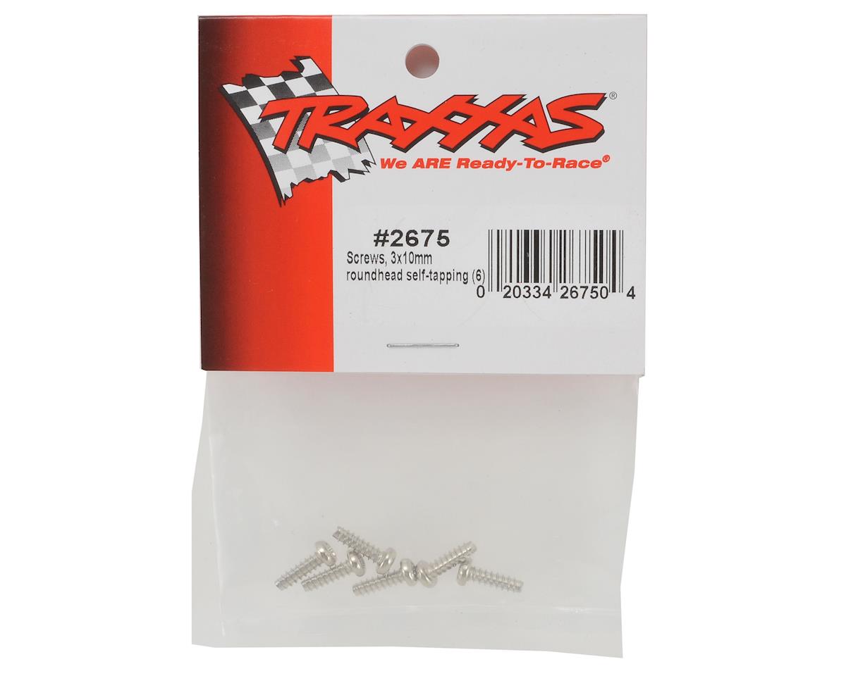 3x10mm Roundhead Screws (6)