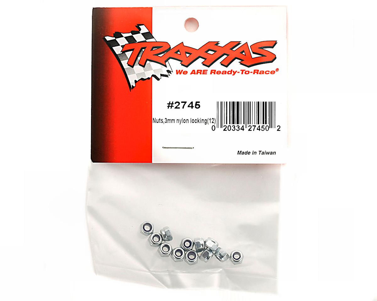 3mm Nylon Locknut (12)