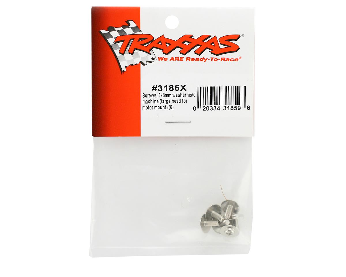 3x8mm Washerhead Screws (6)
