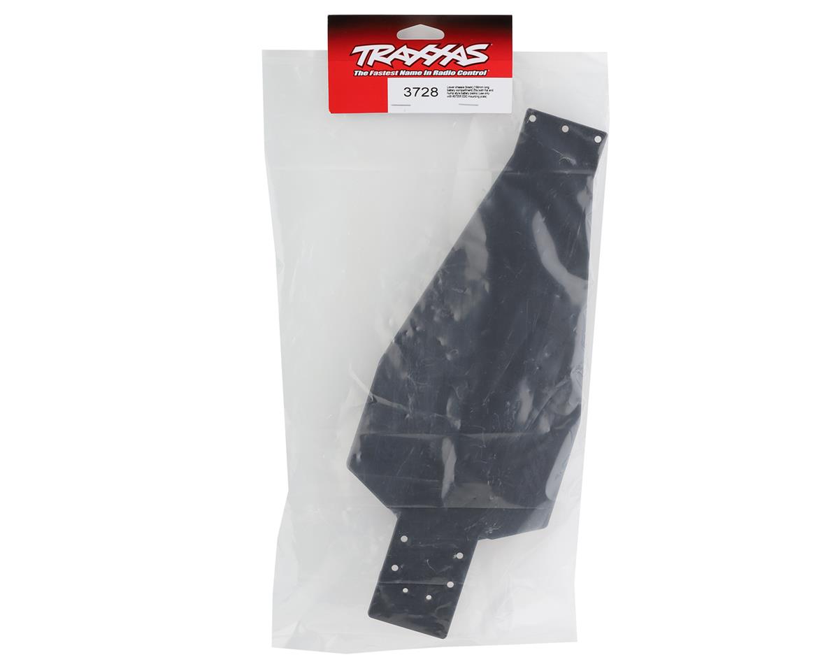 Bandit/Rustler Lower Chassis w/166mm Battery Compartment (Black)