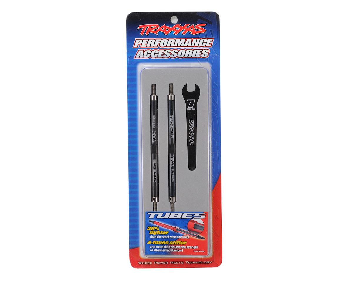 T-MAXX Front Aluminum Toe Links (Black) (2)