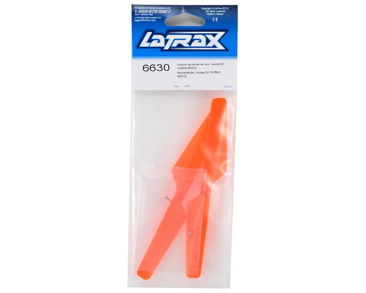 Traxxas LaTrax Alias Rotor Blade Set (Orange)