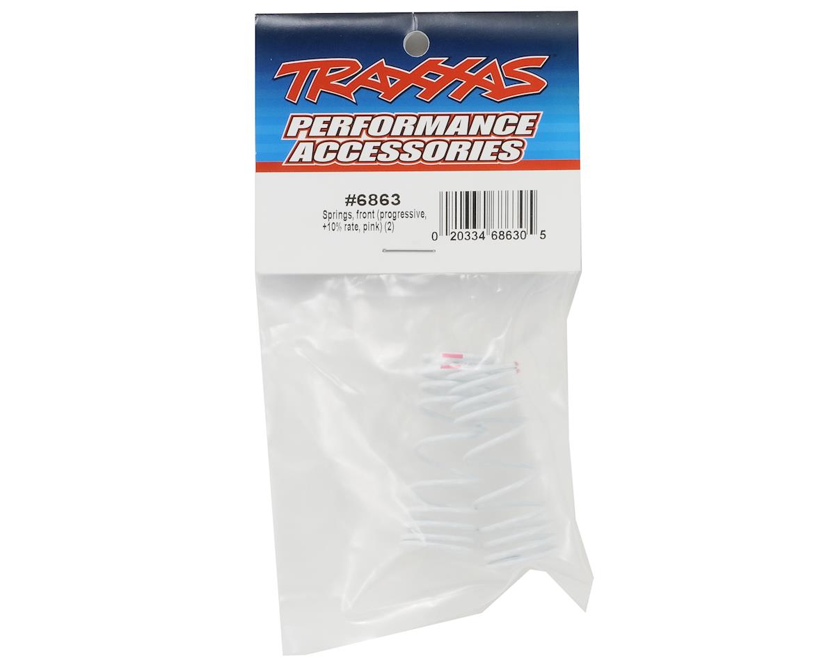 Progressive Rate Front Shock Springs (Pink) (2)