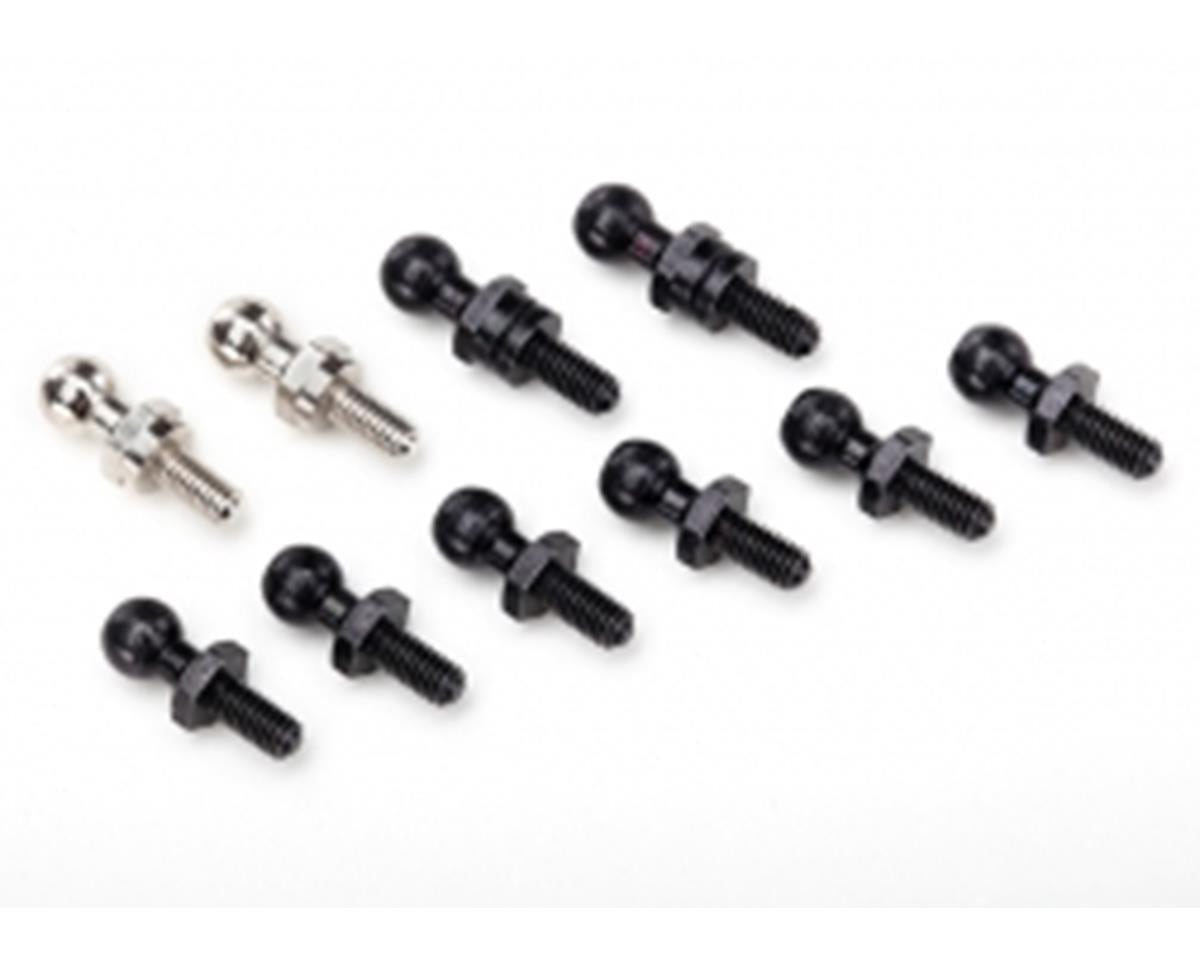 Pivot Balls Black (6) Silver (2) Black Long (2)