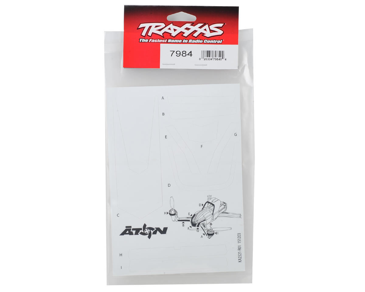 Traxxas Aton High Visibility Decals (White)