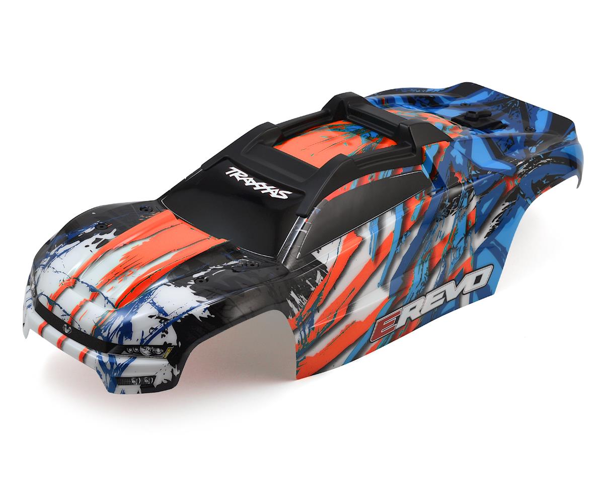 E-Revo VXL 2.0 Pre-Painted Monster Truck Body (Orange)