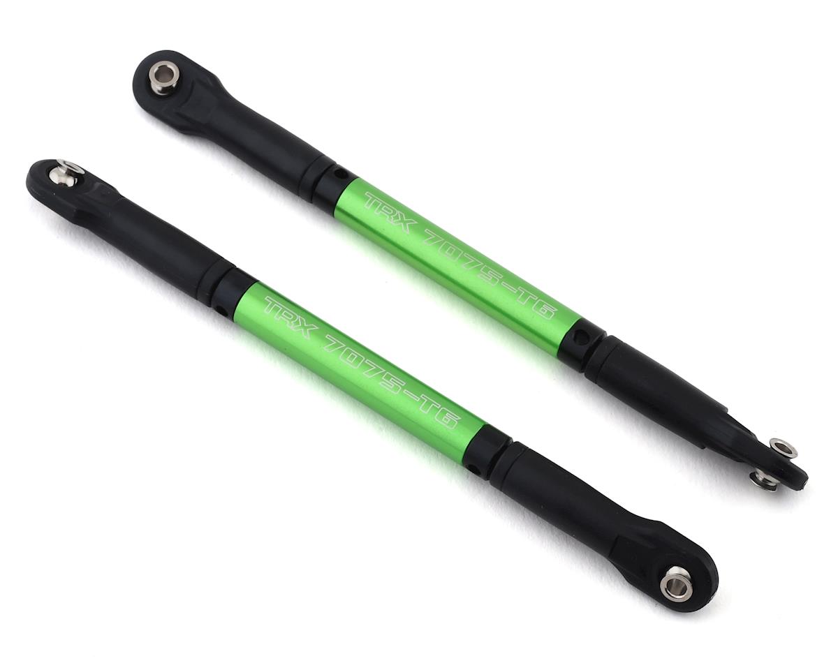 E-Revo 2.0 Aluminum Heavy-Duty Steering Link Push Rods (Green) (2)