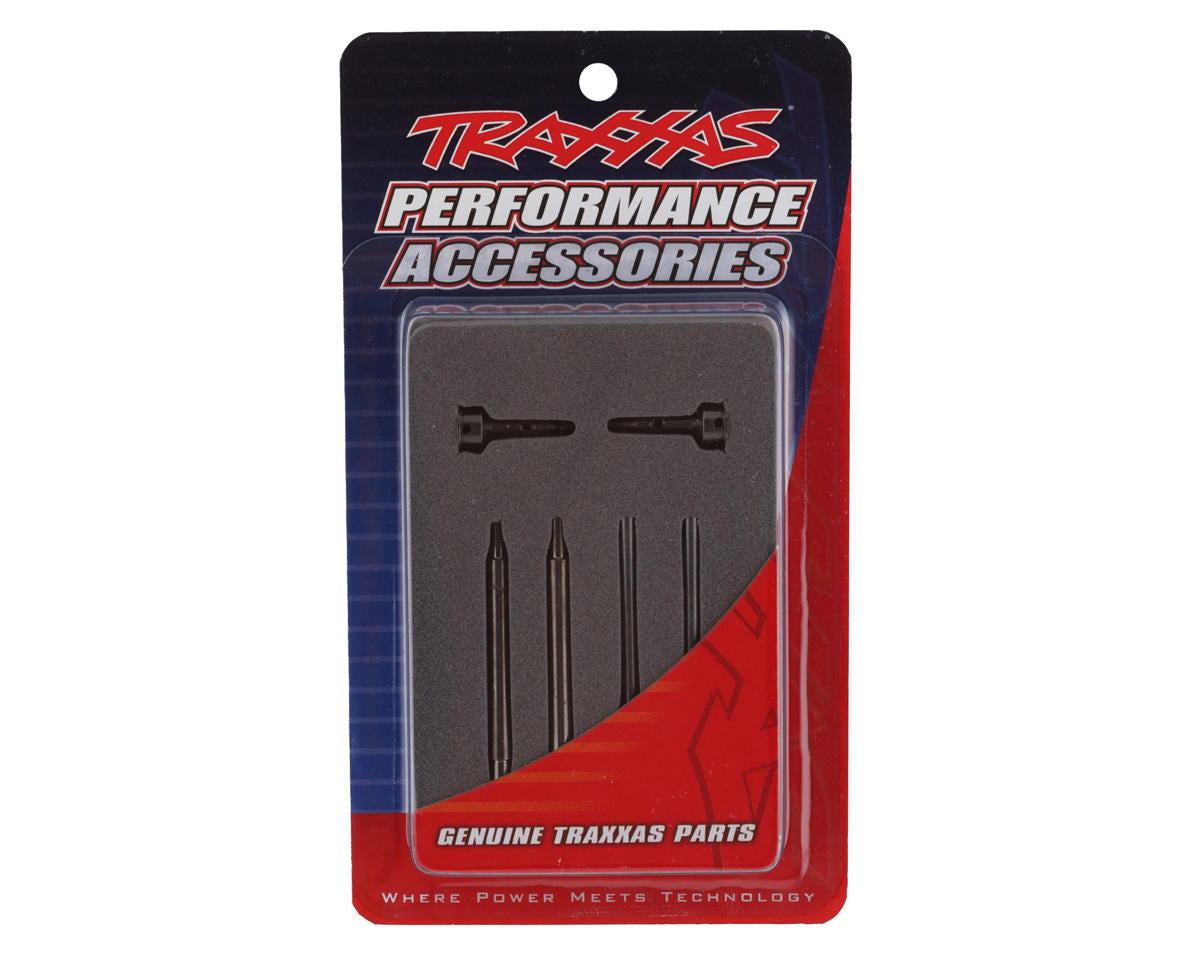 TRX-4M Hardened Steel Axle Shaft Set (Front & Rear)
