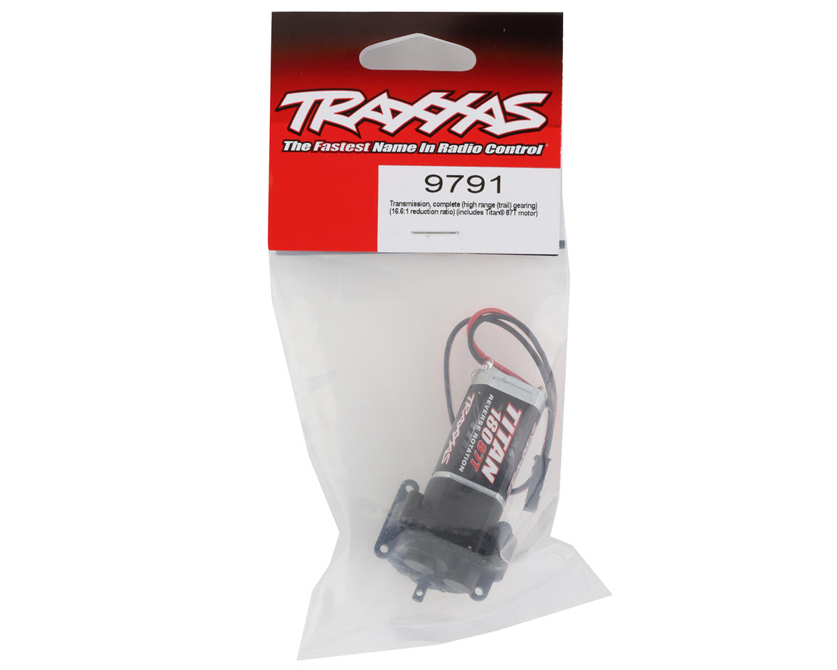 Traxxas Complete Transmission w/87T Motor (Trail Gearing) (TRX-4M)