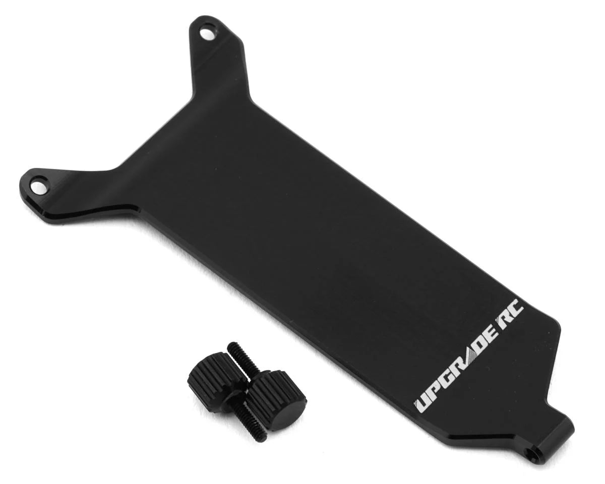 Machined Aluminum Top Deck & Thumbscrews Set for Losi® Micro-B™ (Black)