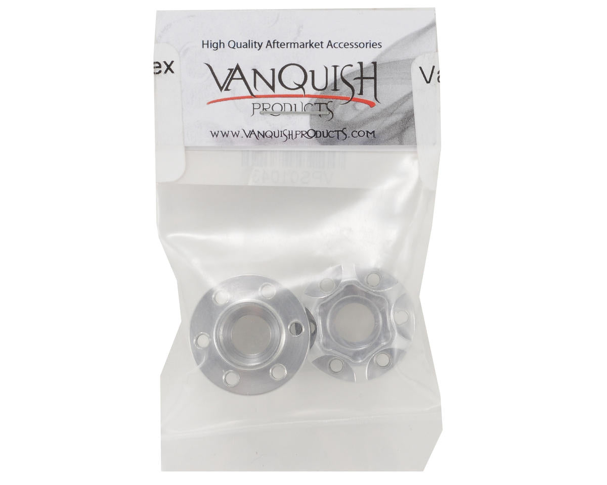 Vanquish Products SLW 475 Hex Hub Set (Silver) (2) (0.475" Width)