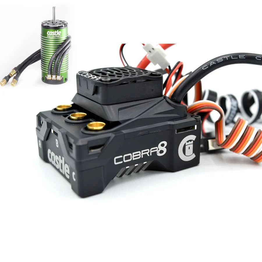 Cobra 8 6SBrushless Motor & ESC Combo 2650Kv w/1512 Sensored Motor