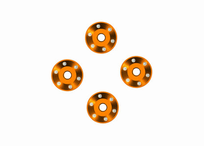 Maxx® Slash® Aluminum Wheel Washers (4)