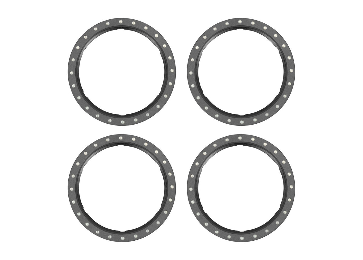 MAXX SLASH 6S/UDR BEADLOCK RINGS ALUM