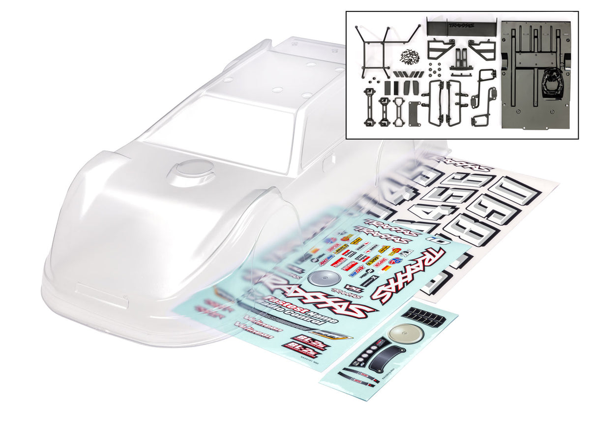 Slash Late Model Clear Body (Complete)