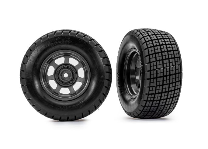 Slash Modified T&W DIRT OVAL HOOSIER 2WD FRONT