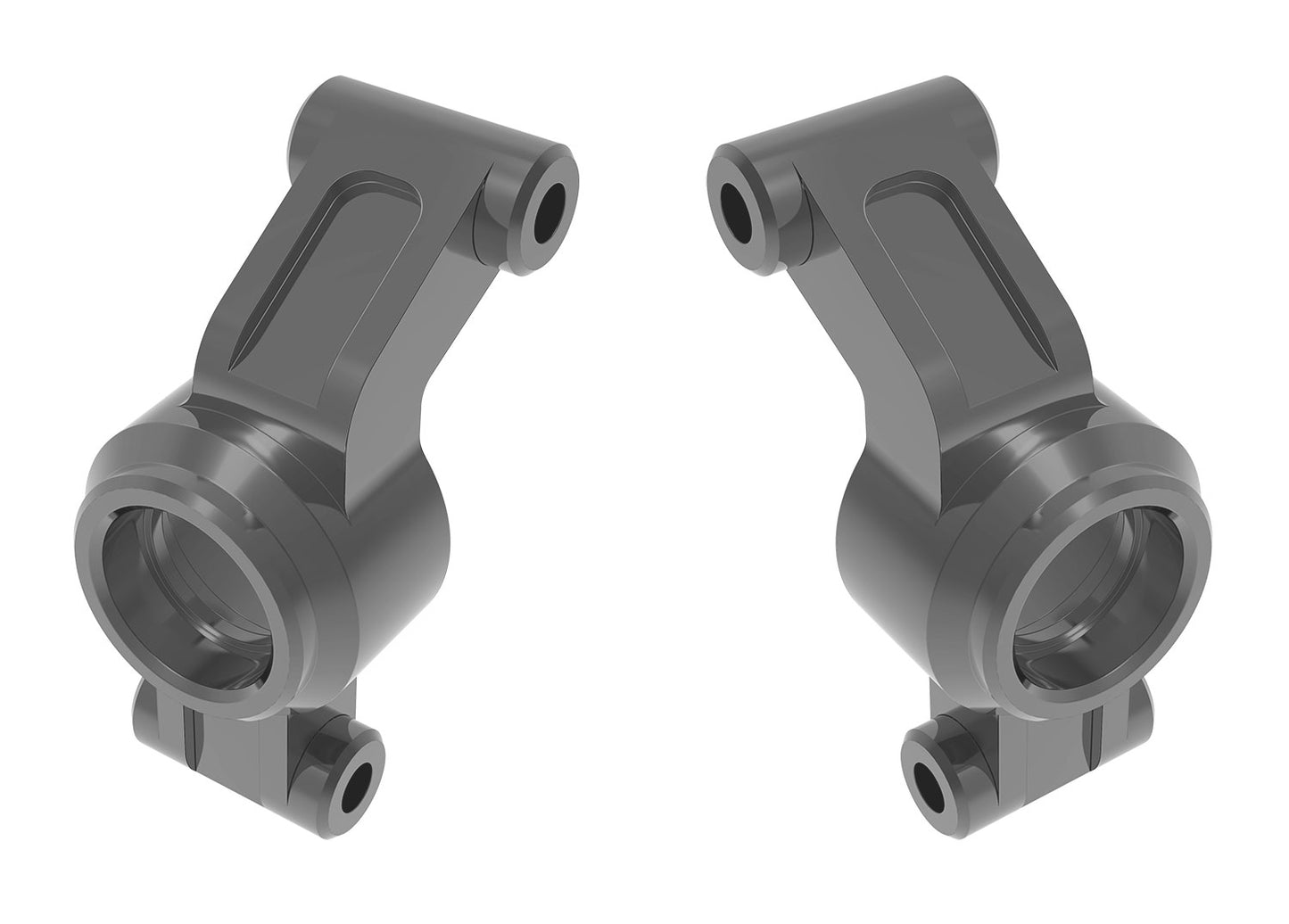 MINI MAXX/MINI XRT Alum. Stub Axle Carriers (L&R)